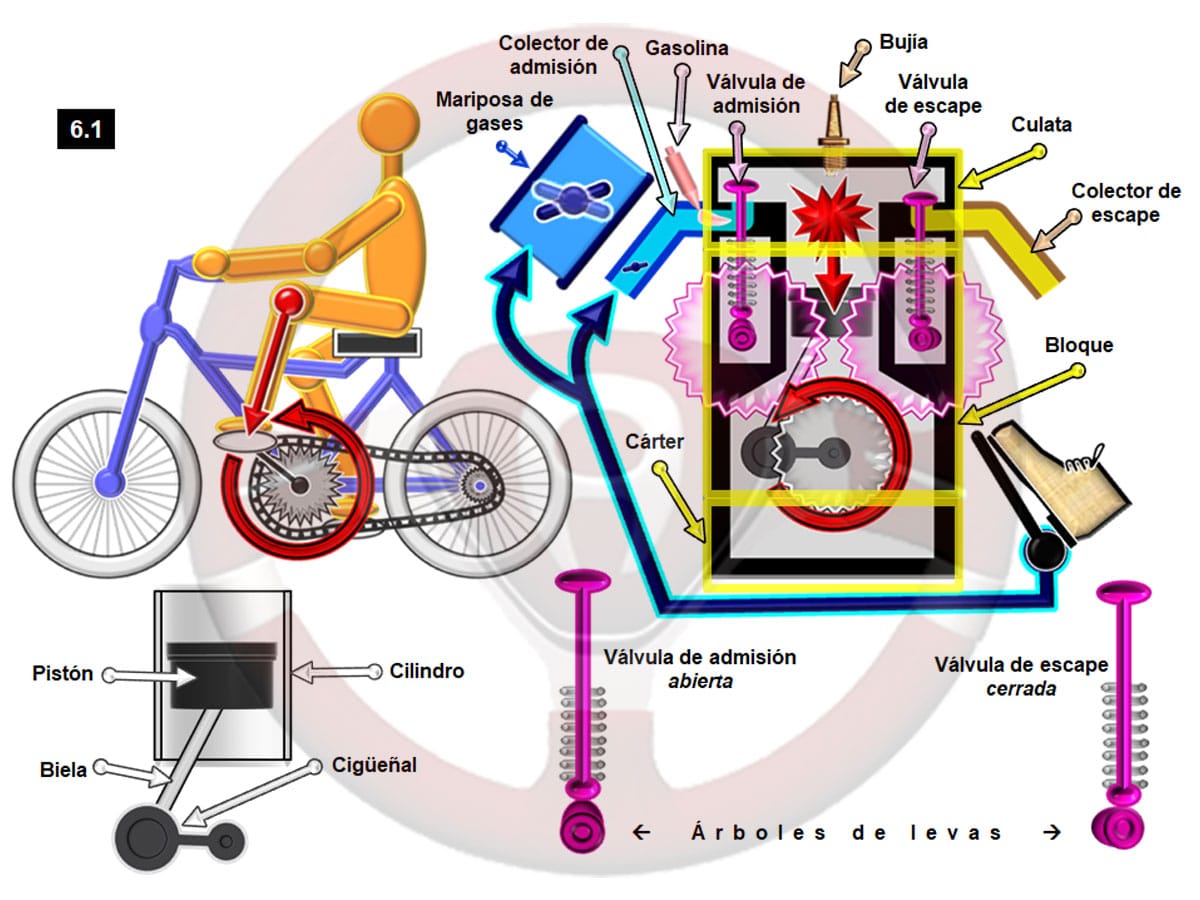 De la bicicleta al motor 