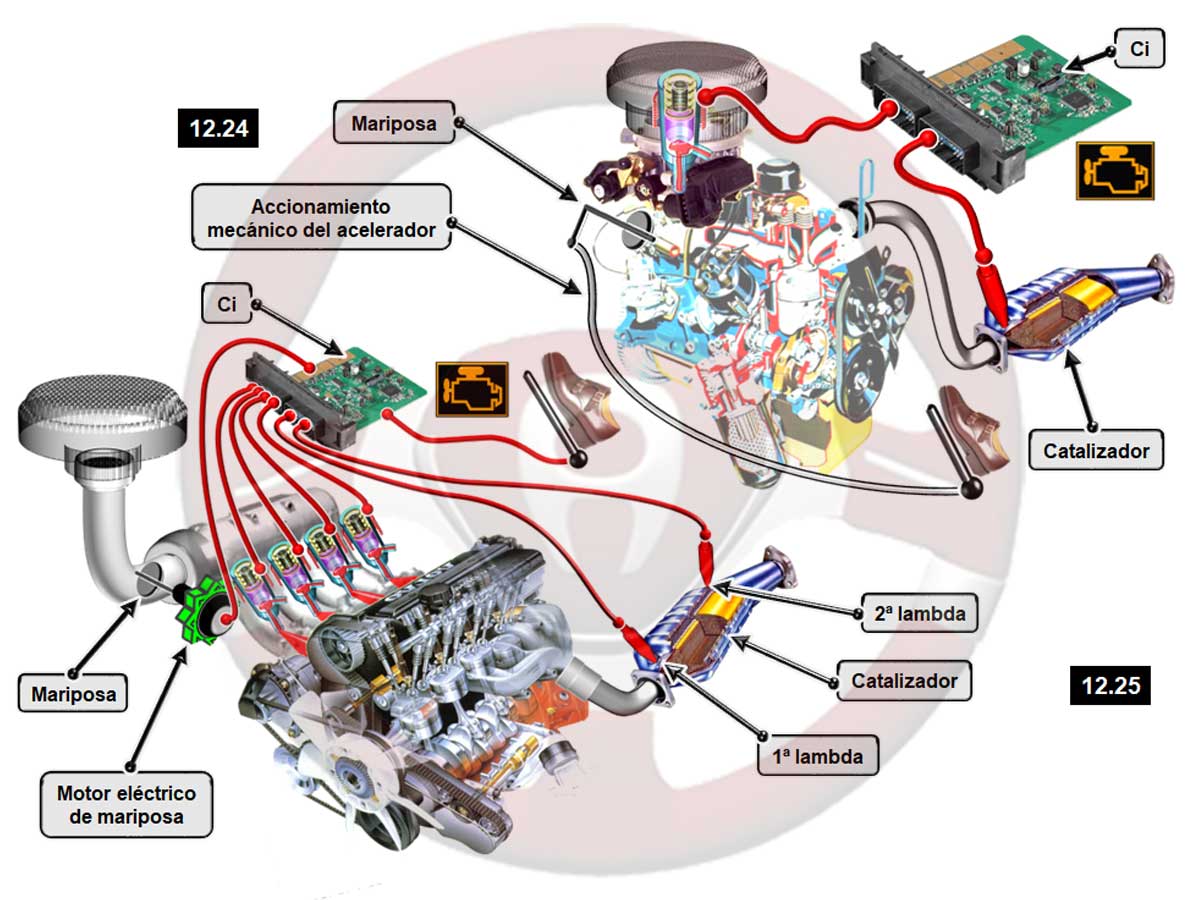 Del acelerador mecánico al electrónico